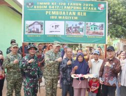 TMMD ke-129 Lampung Utara Ditutup, 100 Persen Sasaran Tuntas