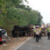 Kecelakaan Maut Libatkan Truk dan Minibus di Prabumulih, Tiga Orang Dilaporkan Meninggal Dunia