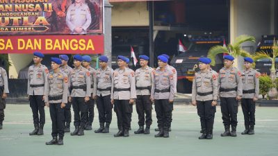Polda Sumsel Kerahkan 354 Personel Operasi Aman Nusa II, Perkuat Penanganan Karhutla di Lima Wilayah