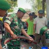 Sinergi Yonif TP 449/SH,PMI Sukoharjo, BPBD Sukoharjo dan Puskesmas Sukoharjo Atasi Kekeringan Di Kecamatan Tawangsari