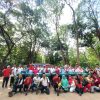 Polsek Kembangan Dorong Kepedulian Lingkungan, 20 Pohon Ditanam di Hutan Kota Srengseng