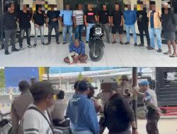 Tim Mangewang Polresta Sorong Kota Amankan Motor Diduga Hasil Curanmor