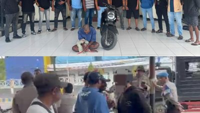 Tim Mangewang Polresta Sorong Kota Amankan Motor Diduga Hasil Curanmor