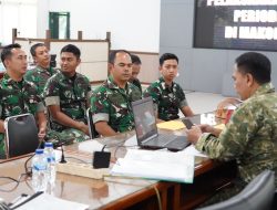 Korem 044/Gapo Terima Audit Kinerja Itjen TNI Periode III TA 2026