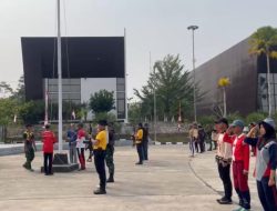 Sambut HUT Ke-81 RI di Tapal Batas, Satgas Yonarmed 13/Nanggala Bersama Polsek, PLBN Badau, Kecamatan dan Pelajar Matangkan Persiapan Upacara 17 Agustus