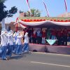 TNI-Polri Amankan Lomba Gerak Jalan HUT Ke-81 RI di Gandusari