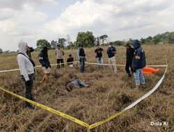 Pelaku Penusukan Korban Lison Ditemukan Tewas di Lahan Perkebunan Singkong Dengan Luka Tembak