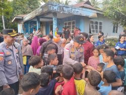 Polri Berikan Trauma Healing bagi Anak-Anak Terdampak Gempa Bumi di Ende