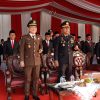 Kapolres Mesuji Hadiri Upacara Peringatan HUT Kemerdekaan RI ke-81 di Lapangan Pemkab Mesuji