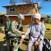 Satgas Pamtas Kewilayahan RI-PNG Yonif 645/Gty Pos Napua Laksanakan Kegiatan Pelayanan Kesehatan di Distrik Napua