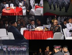 Kapolda Papua Barat Daya Hadiri Renungan Suci HUT ke-81 Kemerdekaan RI di TMP Trijaya Sakti