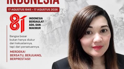 Ketua Umum Media Barometer99.com Yuli Lesnana Siregar: HUT ke-81 RI Jadi Momentum Memperkuat Persatuan dan Membangun Indonesia
