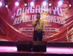 Kepala Desa Donomulyo Sarif Apresiasi Semarak Tari-Tarian Pelajar dalam HUT RI ke-81