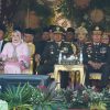 Kasdam II/Sriwijaya Hadiri Upacara Penurunan Bendera HUT ke-81 Kemerdekaan RI di Griya Agung