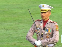 Mengenal Sosok Kombes Jerrold, Danup Penurunan Bendera Merah Putih HUT RI ke-81 di Istana