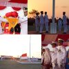 Koarmada III Hadiri Upacara Penurunan Bendera HUT Ke-81 Kemerdekaan RI Provinsi Papua Barat Daya