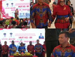 Panglima Koarmada III Hadiri Resepsi Kenegaraan Peringatan HUT Ke-81 RI di Provinsi Papua Barat Daya