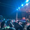 Sat Samapta Polres Mesuji Amankan Konser Musik Malam Puncak HUT RI ke-81 di Alun-Alun Simpang Pematang