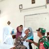 Babinsa Dukung Pelaksanaan Bulan Imunisasi Anak Sekolah