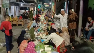 Memperingati HUT RI Ke-81Warga Kampung Sukamakmur Tasyakuran Dan Ngeliwet