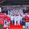 Semangat Kemerdekaan Republik Indonesia ke-81 Pos Kout Elelim Laksanakan Upacara Bendera Merah-Putih dan Gelar Perlombaan