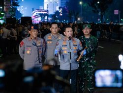 Penyampaian Aspirasi Berakhir Aman, Polisi Dalami Temuan Pisau dan Golok