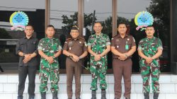 Kodim Sleman Terima Kunker Kajari Sleman