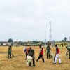 Pasca Karnaval, TNI Bersama Pelajar Bersihkan Lapangan Giritontro