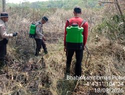 Polres OKU Timur Cegah 116 Titik Api Karhutla, Patroli Terpadu Diperkuat di Wilayah Rawan