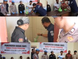 Ditresnarkoba Polda PBD Musnahkan 3,36 Gram Sabu, Proses Diawasi Secara Transparan