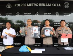 Polres Metro Bekasi Kota Ungkap 6 Kasus Kriminal Menonjol, 11 Tersangka Diamankan