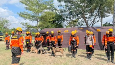 K-9 SAR Polri Perkuat Operasi Kemanusiaan Pascagempa NTT