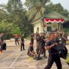 Mempererat Kebersamaan dan Persahabatan di Tapal Batas, Pos Kotis Satgas Yonarmed 13/Nanggala Gelar Beragam Lomba Memeriahkan HUT Ke-81 RI