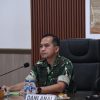 Korem 044/Gapo Gelar Rakor Lomba Bidar Tradisional HUT ke-81 TNI