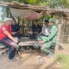 Duduk Santai Bersama Warga, Babinsa Lapang Jalin Silaturahmi