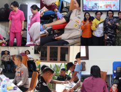 Donor Darah Meriahkan Hari Jadi Polwan ke-78 di Polda Papua Barat Daya