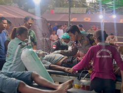 Polri Responsif Tangani Korban Gempa Susulan di Manggarai Timur