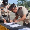 Penyegaran Struktur Organisasi, Kapolres Toraja Utara Pimpin Sertijab Tiga Kapolsek dan Lantik Kasi Humas Baru