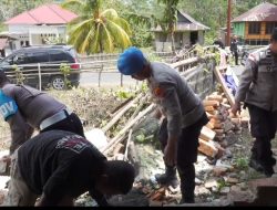 Polres Manggarai Barat Salurkan Bantuan untuk Warga Terdampak Gempa di Dusun Lemes