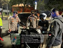 Jaga Jakarta On The Spot, Waka Polsek Bekasi Barat Pimpin KRYD dan Razia Stasioner Cegah Tawuran