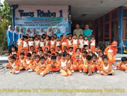 KPH Randublatung Salurkan Bantuan TJSL untuk Pavingisasi Halaman TK Tunas Rimba I