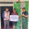 Danramil 12/Eromoko Berikan Pelayanan Pemasangan Listrik Gratis Bersubsidi kepada Warga Kurang Mampu