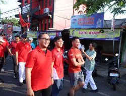 Kapolres Gresik Hadiri Jalan Sehat HUT RI ke-81, Pastikan Pengamanan Lancar