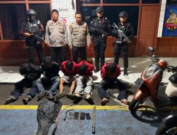 Brimob Polda Metro Jaya Amankan 5 Pelajar, Golok dan Celurit Disita di Tangsel