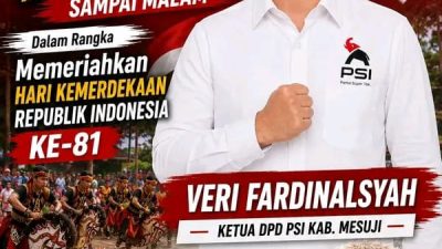 Meriahkan HUT RI ke-81, Veri Fardiansyah Hadirkan Lima Grup Kuda Lumping di Mesuji