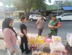 Dukung Usaha UMKM Warga Binaan, Serka Rochani Sambangi Pelaku UMKM Pedagang Roti