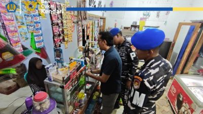 Beacukai Kendari Bersama Tim Gabungan Gelar Oprasi Sasar Toko Eceran, Sita Hampir 19 Ribu Batan Rokok Ilegal