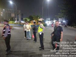Jaga Jakarta On The Spot, Polsek Bekasi Barat Gelar Razia Stasioner dan Patroli Antisipasi Kejahatan Jalanan serta Tawuran