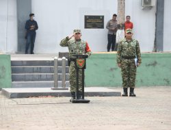 Danrem 044/Gapo Pimpin Langsung Gelar Pasukan Pengamanan Kunker Presiden RI