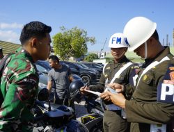 Korem 143/HO Bersama Denpom Kendari Gelar Operasi Gaktib Prajurit
